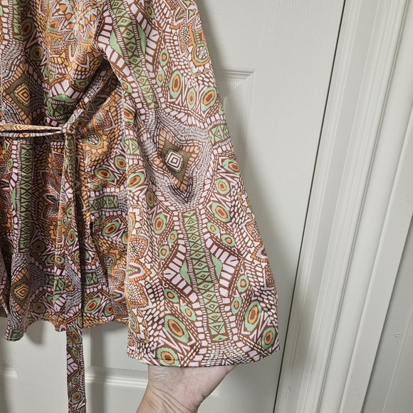 Brand New Boho Style Kimono Blazer Sz M - Picture 5 of 5